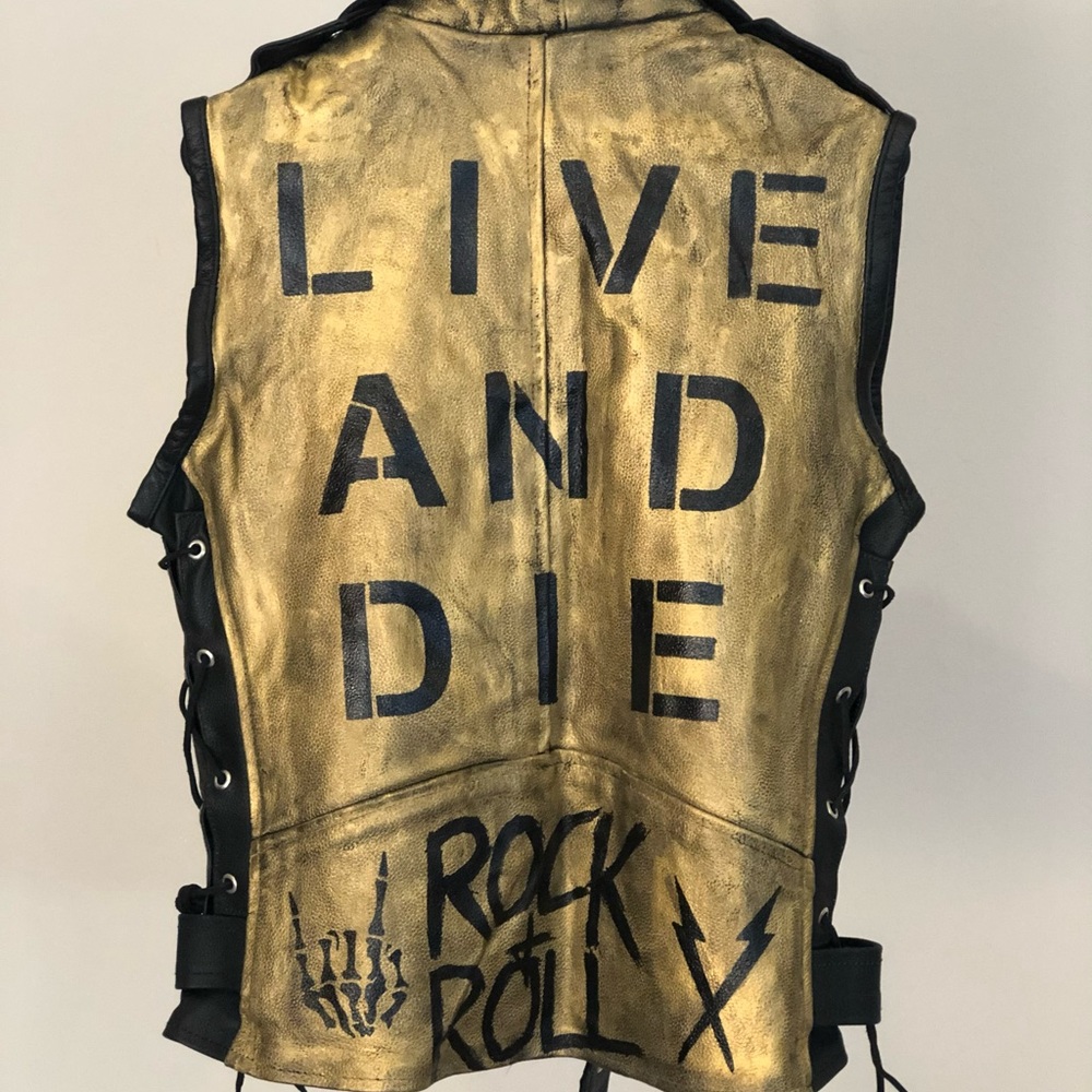 CUSTOM Leather jackets. Xl L M S - Picture 9 of 16
